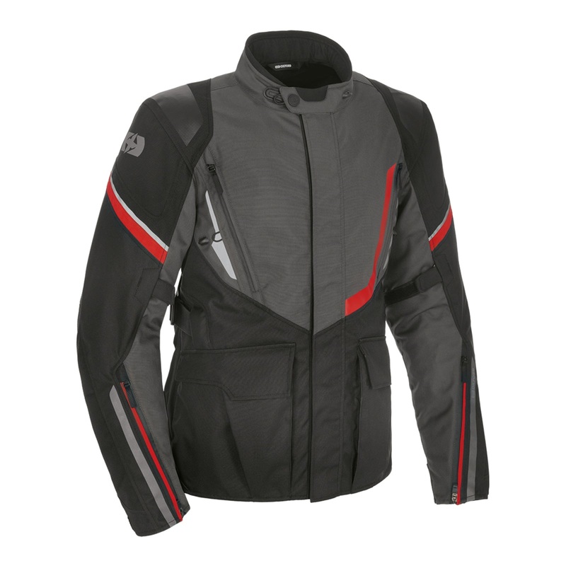 Oxford Montreal 4.0 Dry2Dry Men’s Jacket – Black / Grey / Red