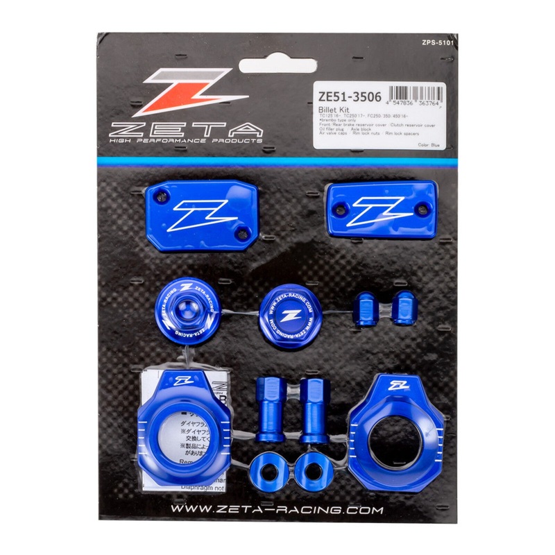 Zeta Billet Kit Husqvarna TC125 – Blue