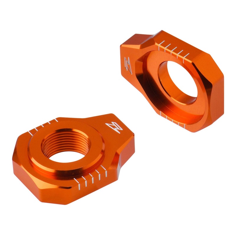 Zeta Rear Axle Block KTM SX/XS ’23-,EXC/XC-W ’24- Orange