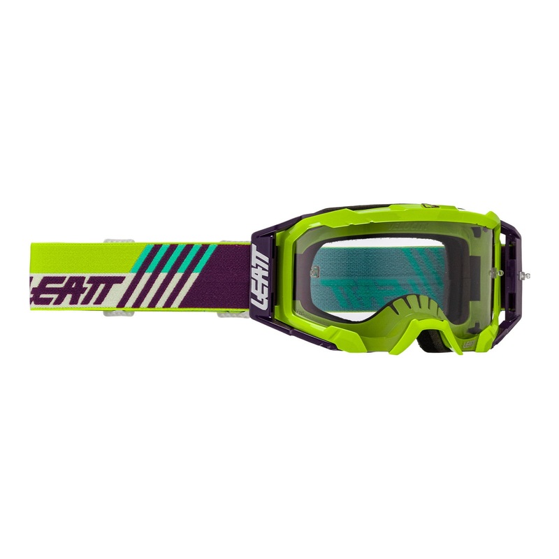 Leatt 5.5 Velocity Goggle Cryztal – Lime / Purple 75%