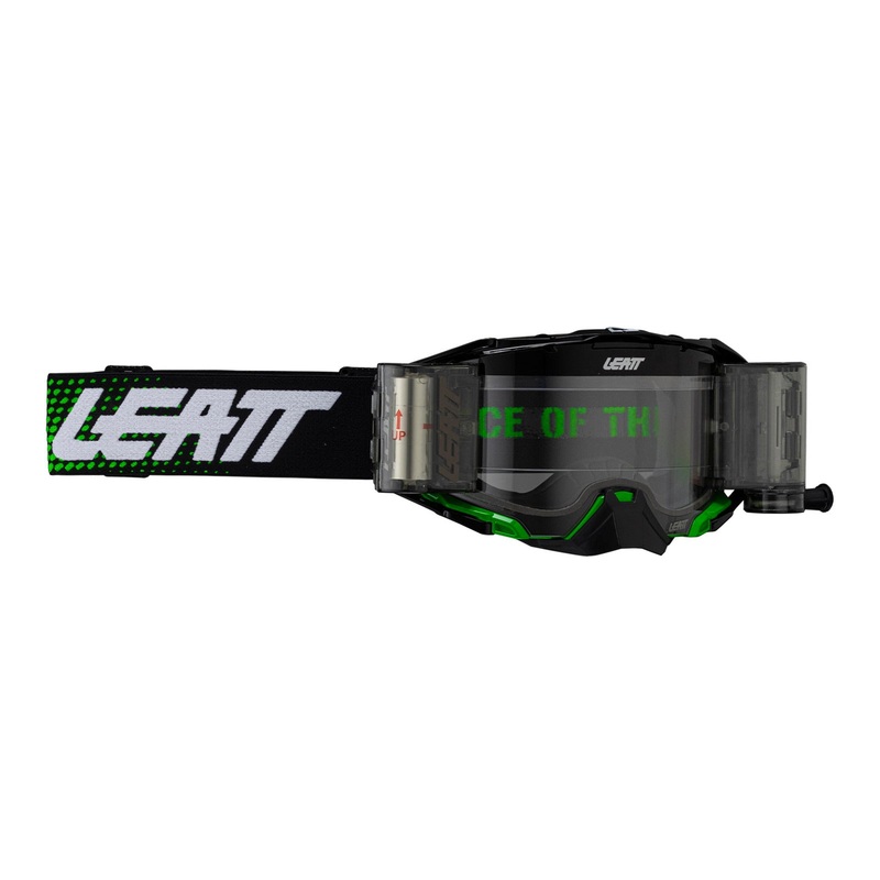 Leatt 6.5 Velocity Goggle Roll-off – Green / Clear 83%
