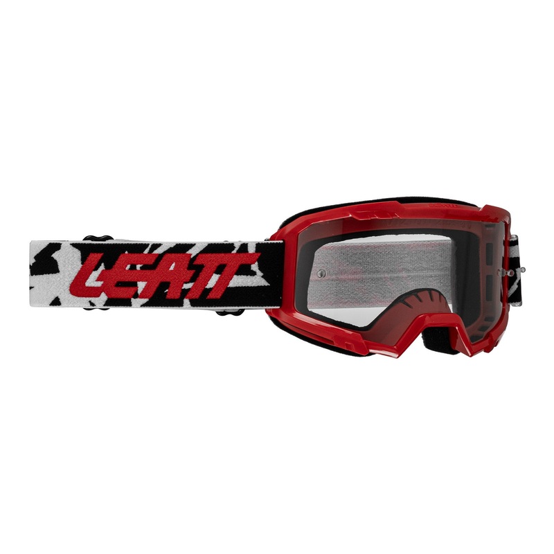 Leatt 2.5 Vizion Goggles (Small) – Red / Clear 90%