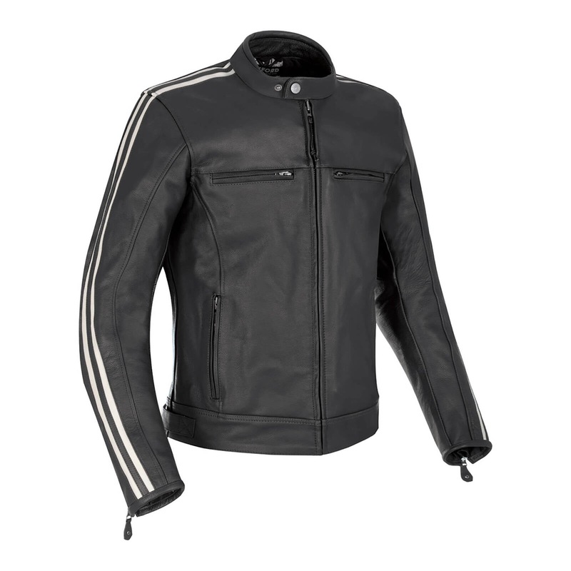 Oxford Bladon Leather Jacket – Black