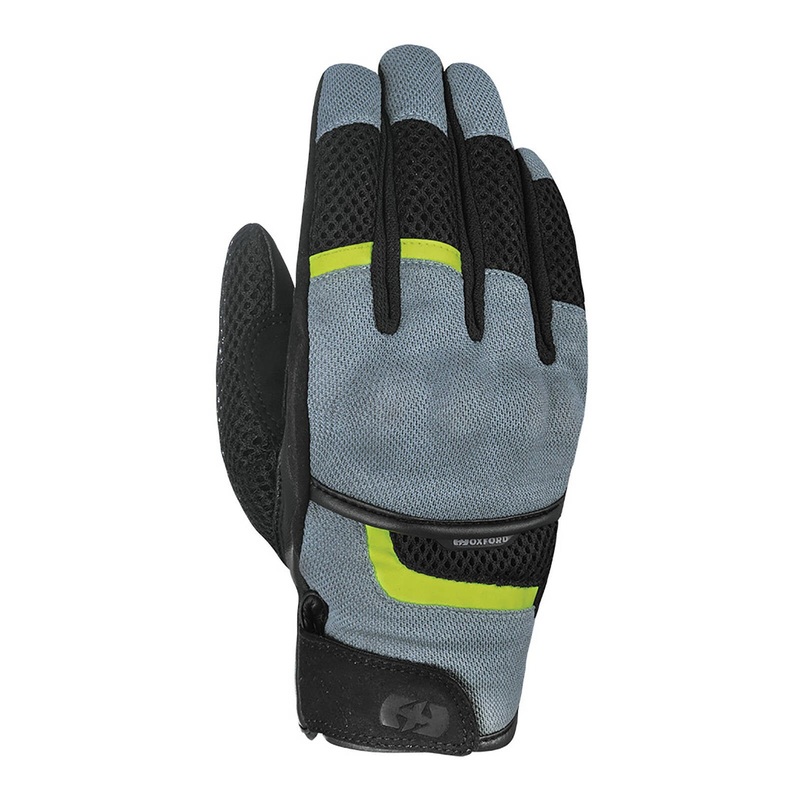 Oxford Brisbane Air Glove – Charcoal / Fluro