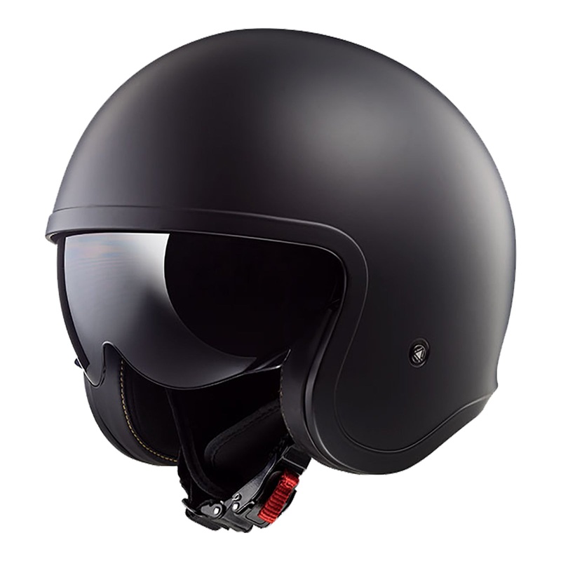 LS2 OF599 Spitfire II Helmet – Matte Black 06