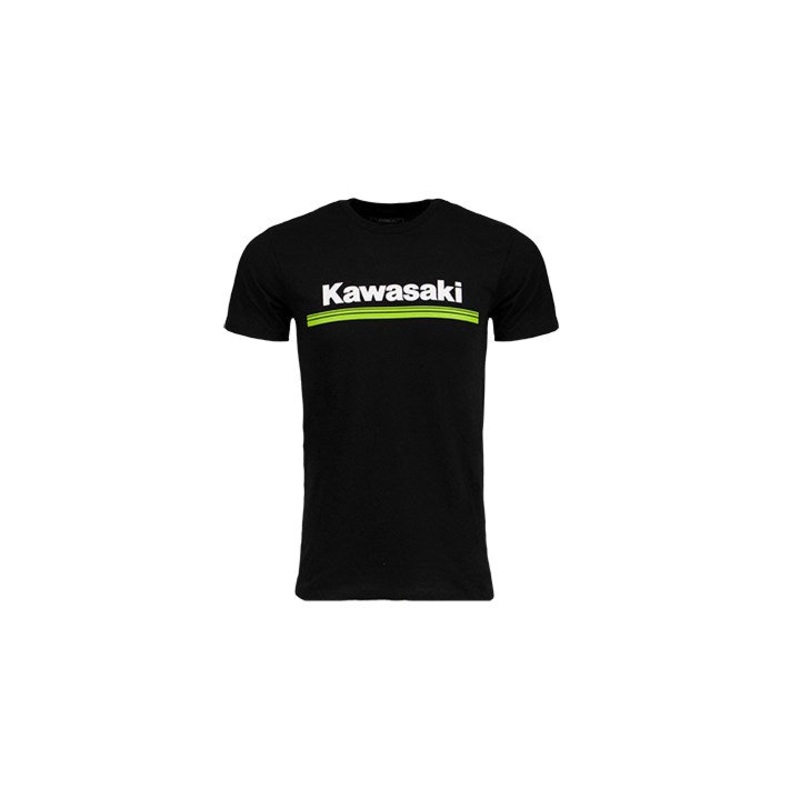 Kawasaki 3 Green Lines Womens T-Shirt