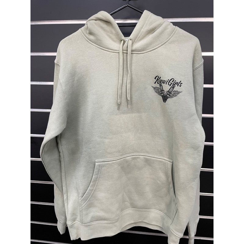 Kawasaki Gals on the Gas Pistachio Hoodie