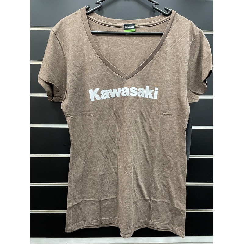 KAWASAKI WOMENS V-NECK TEE