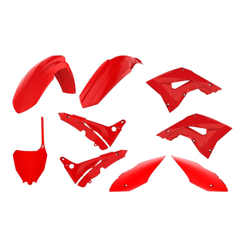 Polisport Kit Honda Restyling Kit CR125/250 (’02-’07) CRF(’18) Style – Red