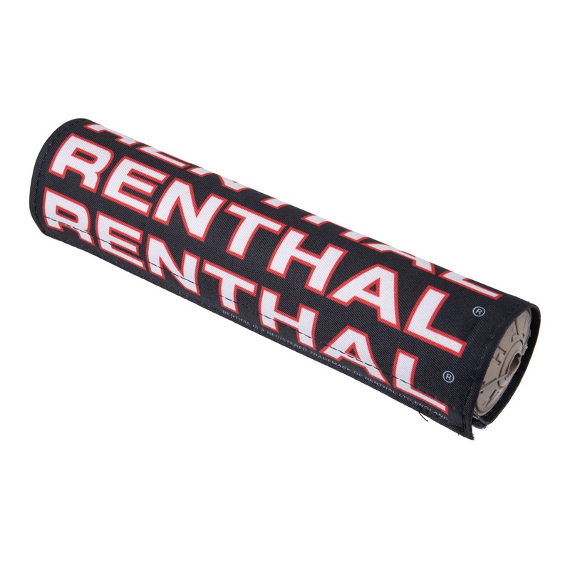 Renthal SX Handlebar Pad 10in – Black / Red / White Retro