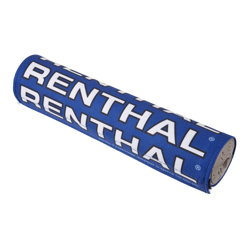 Renthal SX Handlebar Pad 10in – Blue / White Retro