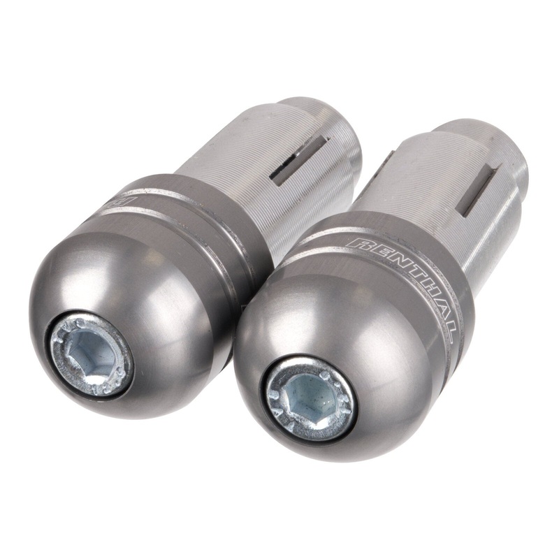 Renthal Handlebar End Plugs – Titanium (Set)
