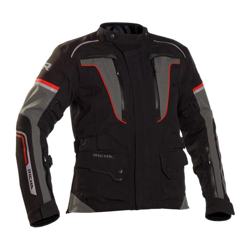 Richa Infinity 2 Pro Women’s Jacket – Black / Grey / Red