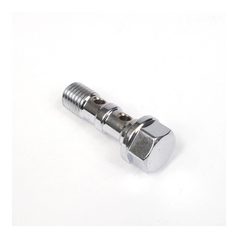 Whites Brake – 10mm Double Banjo Bolt – Chrome 10×1.25