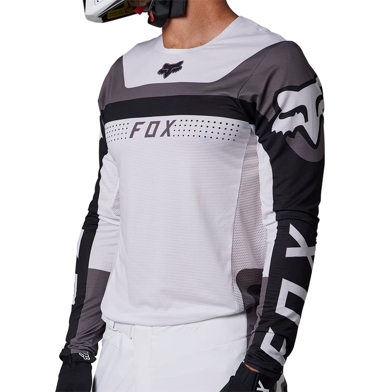 FOX FLEXAIR EFEKT JERSEY [BLACK/WHITE]
