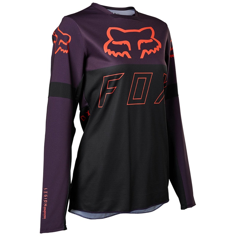 FOX WOMENS LEGION LT JERSEY [BLACK]