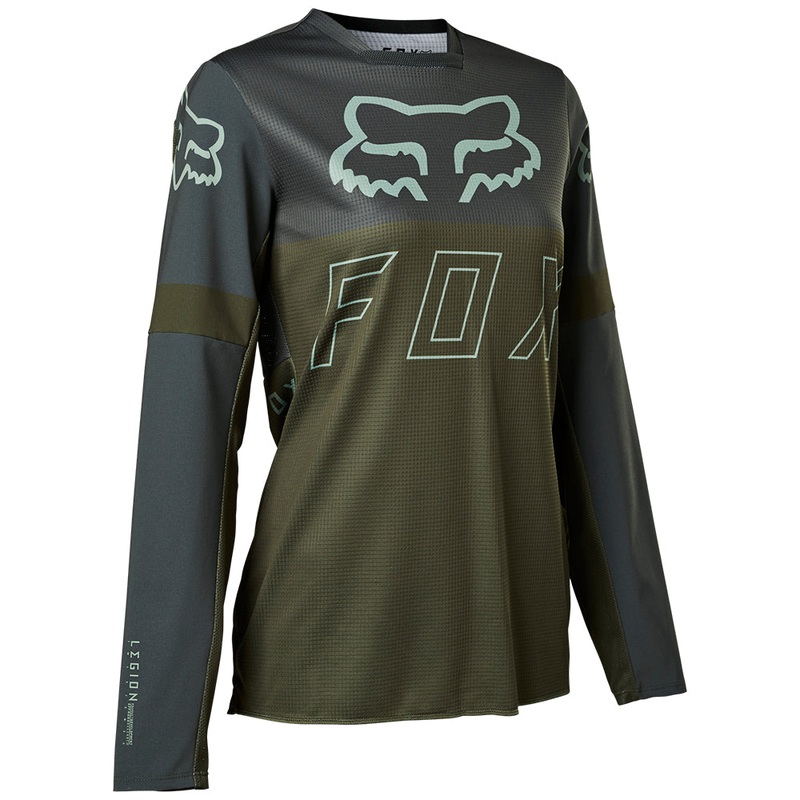 FOX WOMENS LEGION LT JERSEY [OLIVE GREEN]