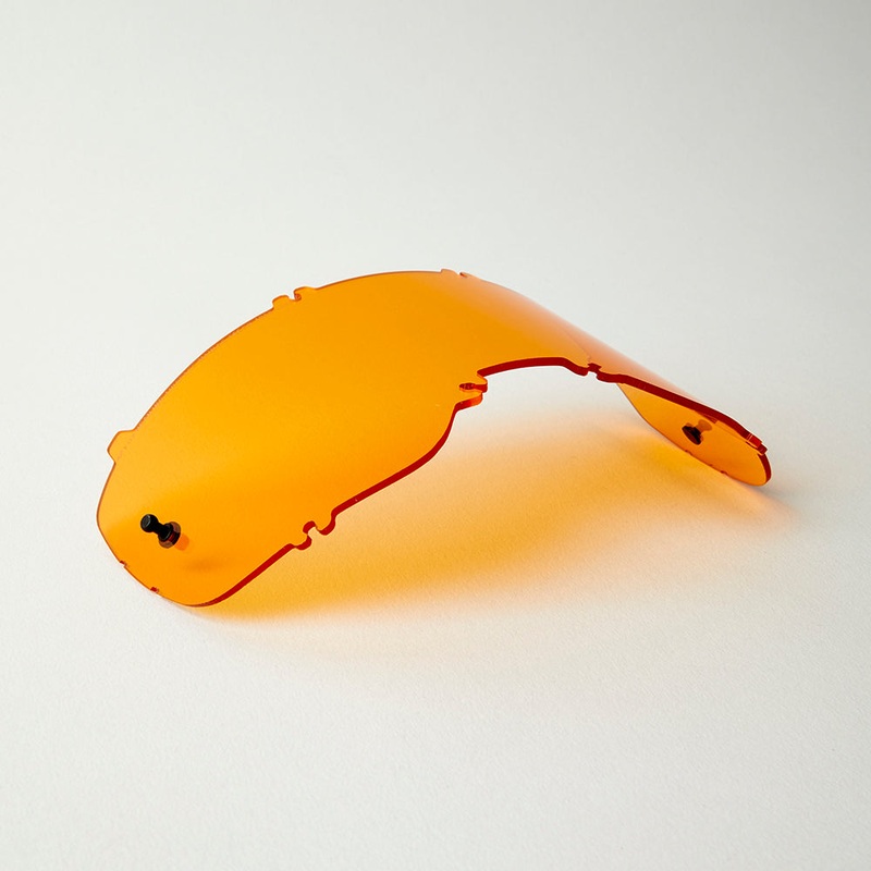 FOX AIRSPACE/MAIN VLS DUAL HARD LENS [ORANGE]