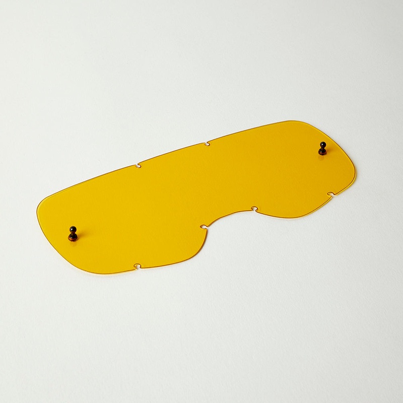 FOX AIRSPACE/MAIN VLS LEXAN LENS [YELLOW]