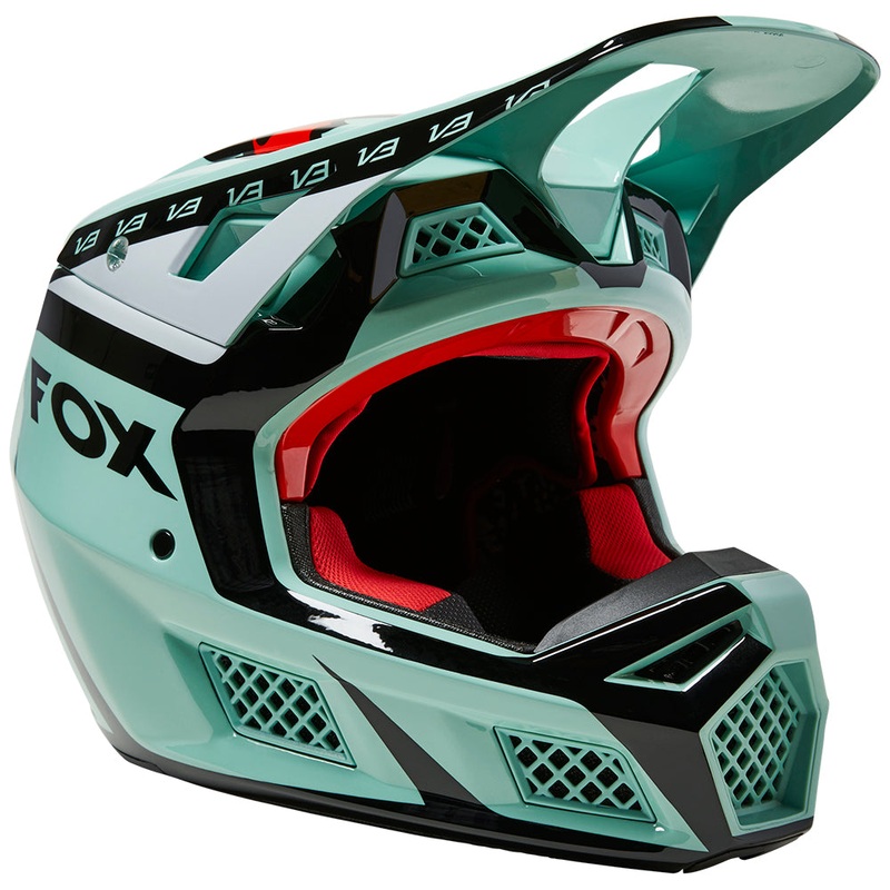FOX V3 RS DVIDE HELMET ECE [JADE]