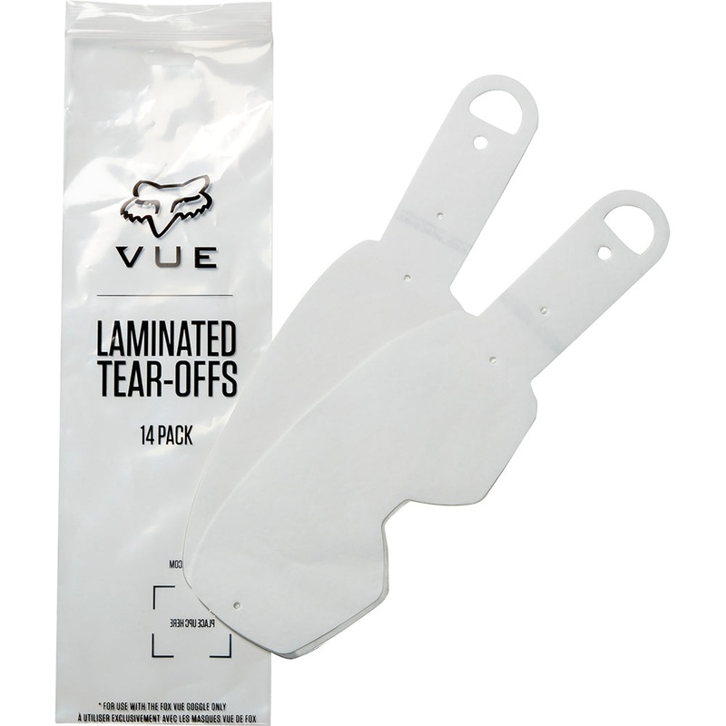FOX VUE LAMINATED TEAR OFFS 14 PACK [CLEAR]