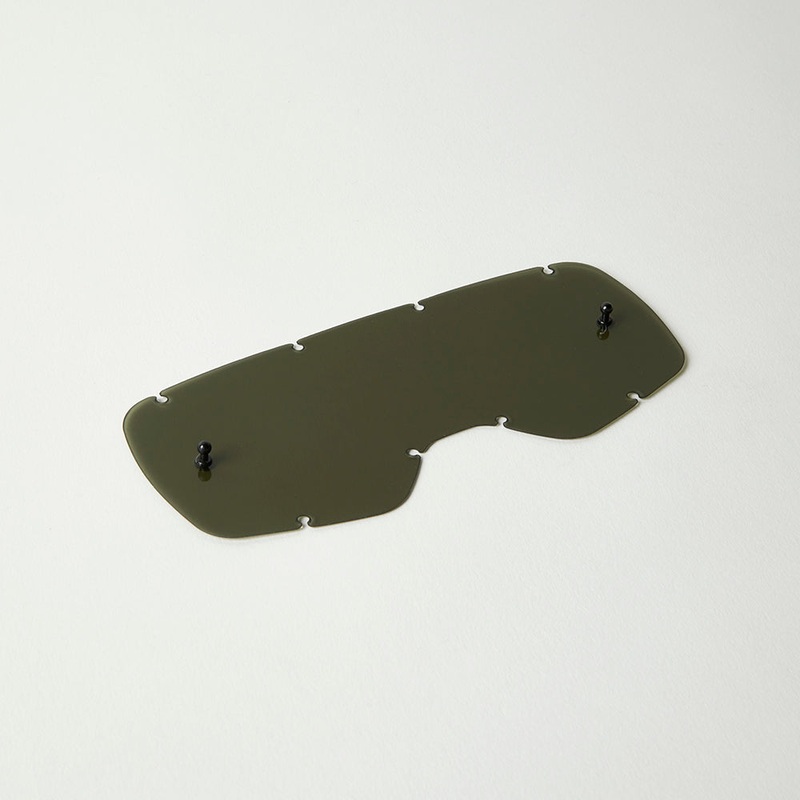 FOX YOUTH AIRSPACE/MAIN VLS LEXAN LENS [DARK GREY]