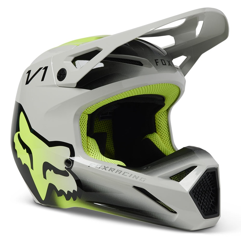 FOX YOUTH V1 TOXSYK HELMET MIPS ECE [STEEL GREY]