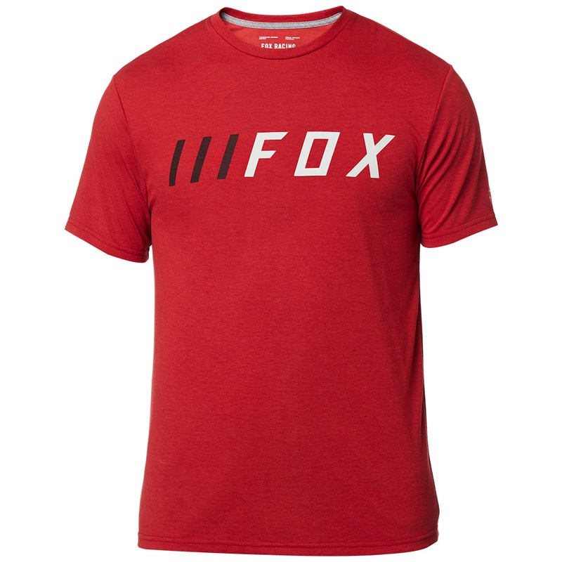 DOWN SHIFT SS TECH TEE [CARDINAL] XXL