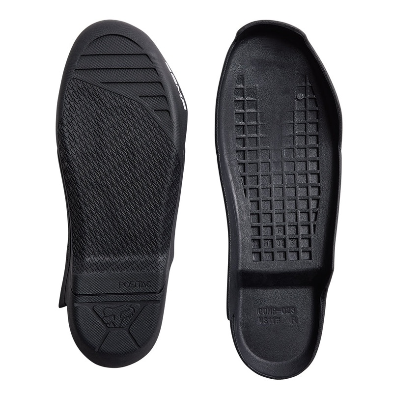 FOX COMP BOOTS FULL OUTSOLES [BLACK]