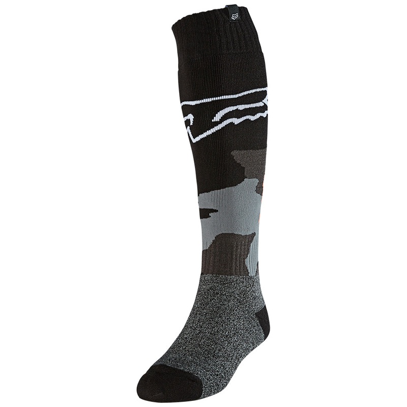 FOX FRI THIN SOCKS REVN [BLACK CAMO]