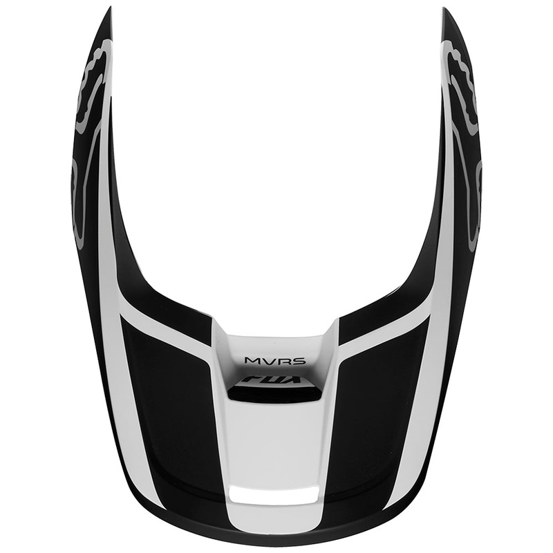 FOX MX19 V1 HELMET VISOR PRZM [BLACK/WHITE]