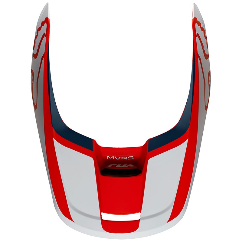 FOX MX19 V1 HELMET VISOR PRZM [NAVY/RED]