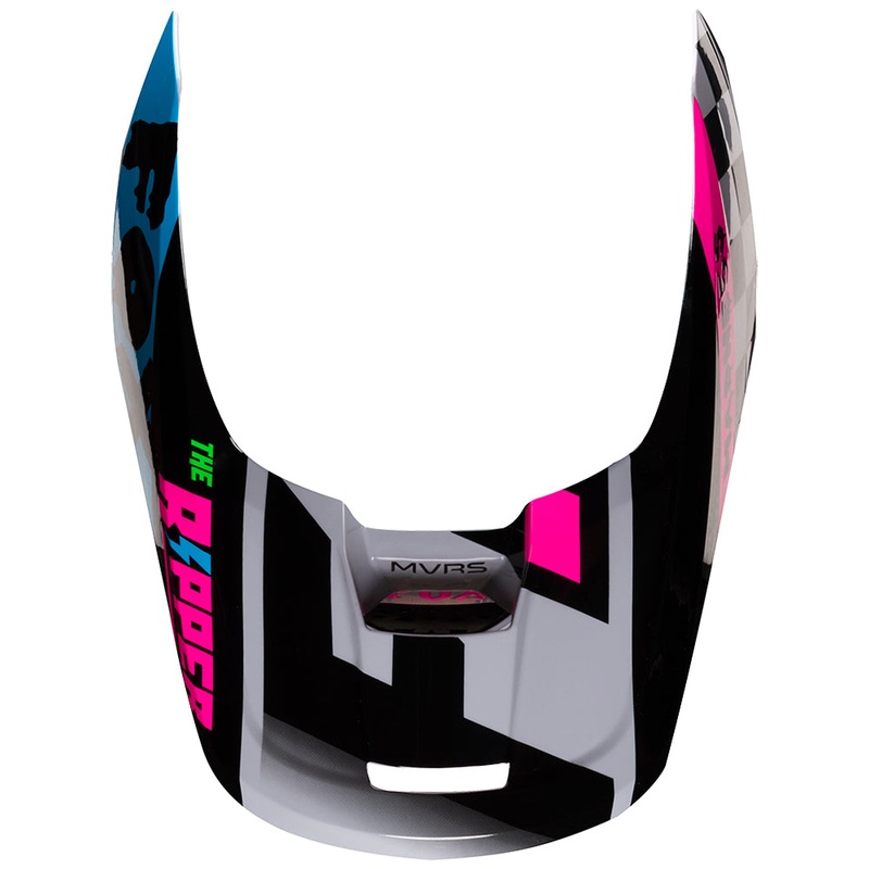 FOX MX19 YOUTH V1 HELMET VISOR CZAR [LIGHT GREY]