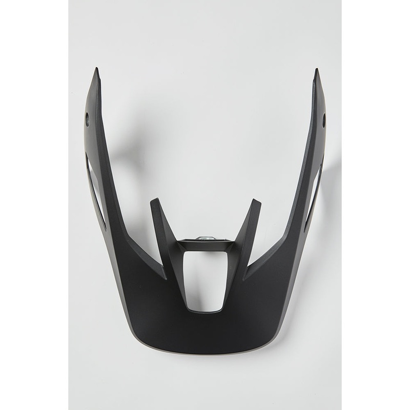 FOX MX21 V3 RS HELMET VISOR SOLIDS [MATTE BLACK]