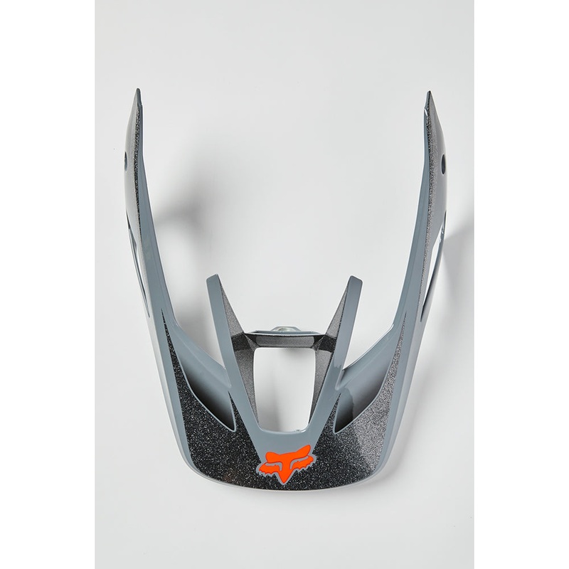 FOX MX21 V3 RS HELMET VISOR WIRED [STEEL GREY]