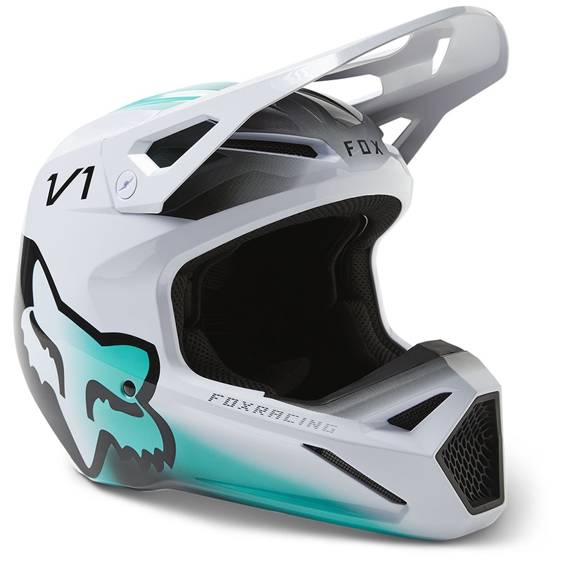 FOX V1 TOXSYK HELMET MIPS ECE [WHITE] XXL