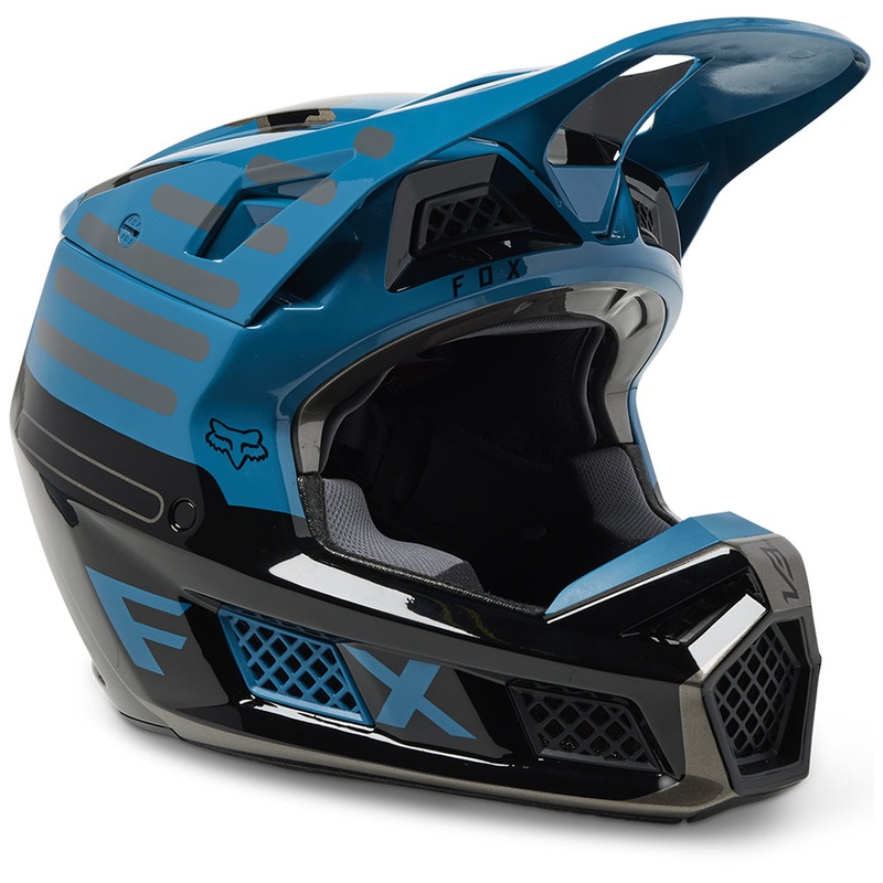 FOX V3 RS RYAKTR HELMET MIPS ECE [MAUI BLUE] M