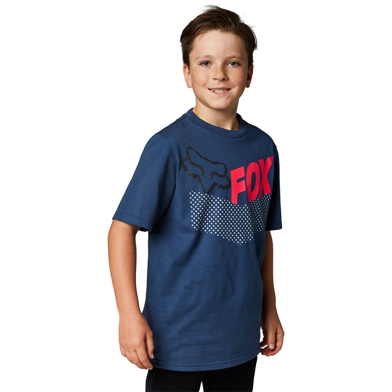 FOX YOUTH TRICE SS TEE [DARK INDIGO]