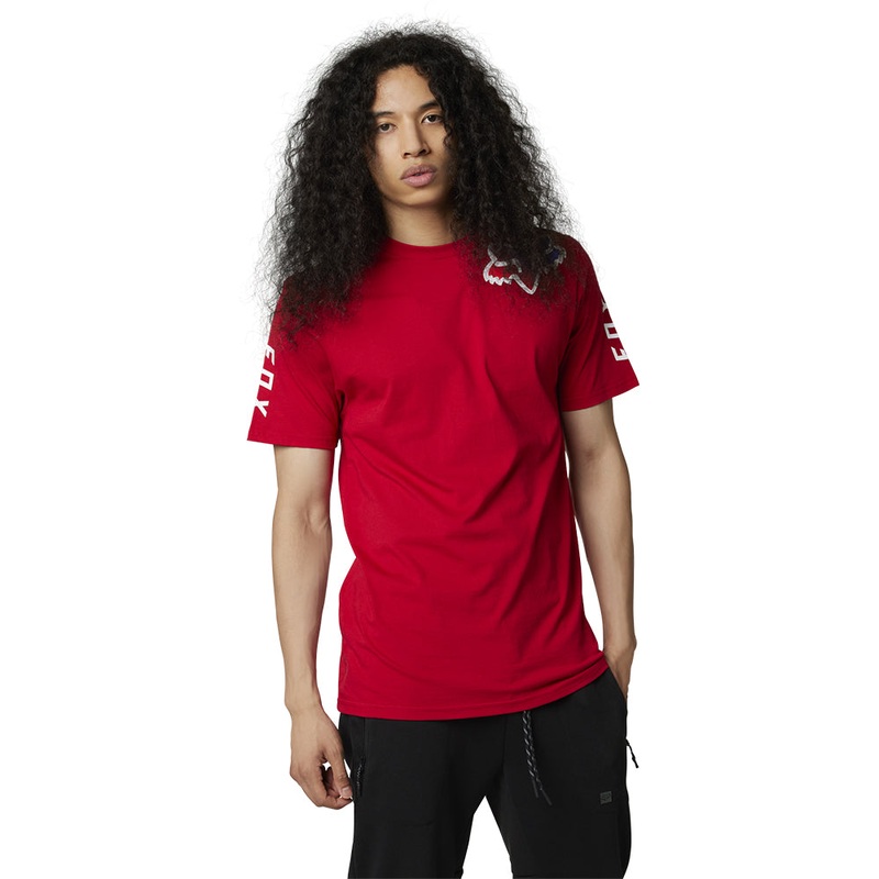 FOX TOKSYK SS PREMIUM TEE [FLAME RED]