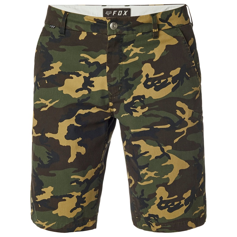FOX ESSEX CAMO SHORTS [GREEN CAMO] 32