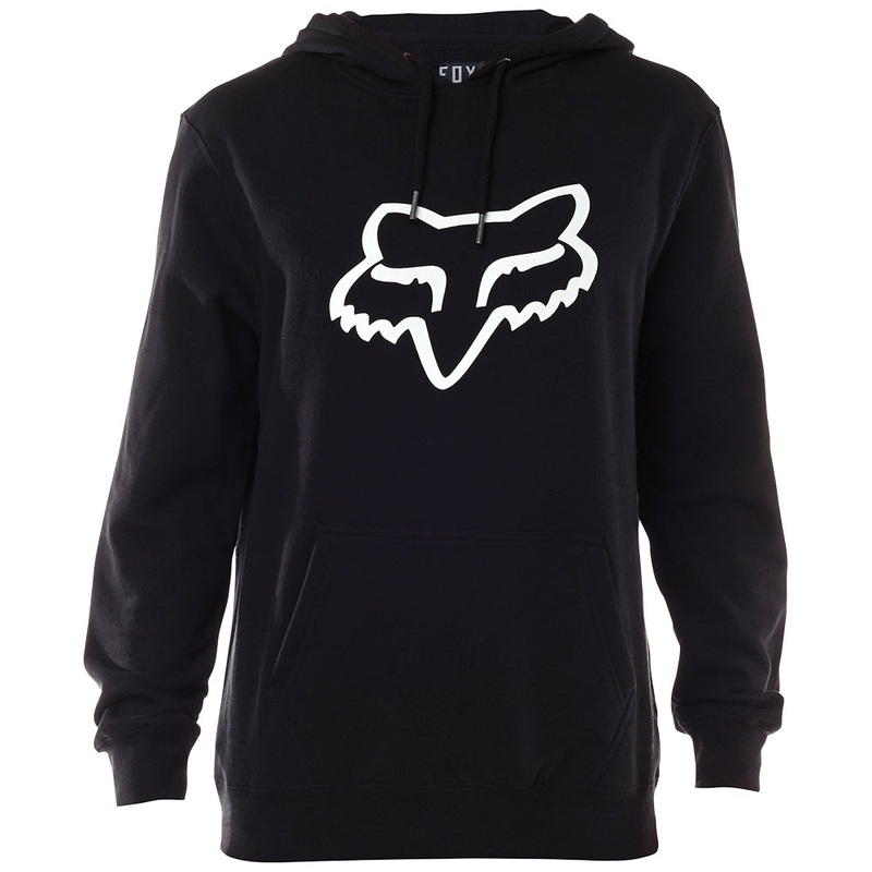 FOX LEGACY FOXHEAD PULLOVER FLEECE [BLACK]