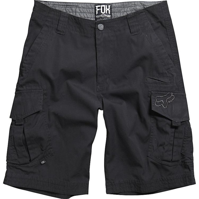 FOX SLAMBOZO CARGO SHORTS [BLACK]