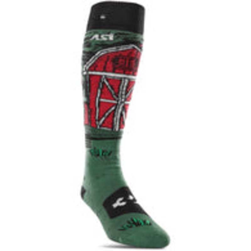 ASI SIGNATURE (STEVENS) SOCKS [GREEN]