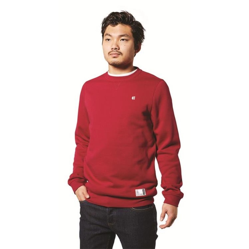 ETNIES CLASSICS CREW FLEECE [RED]