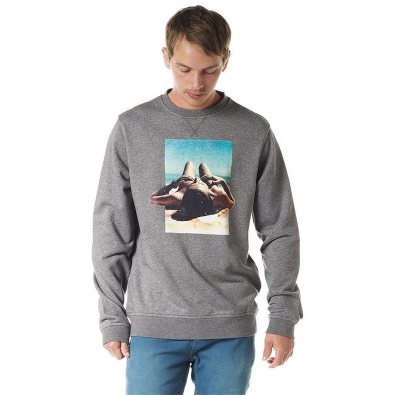 ETNIES EXPOSURE CREW [GREY/HEATHER]