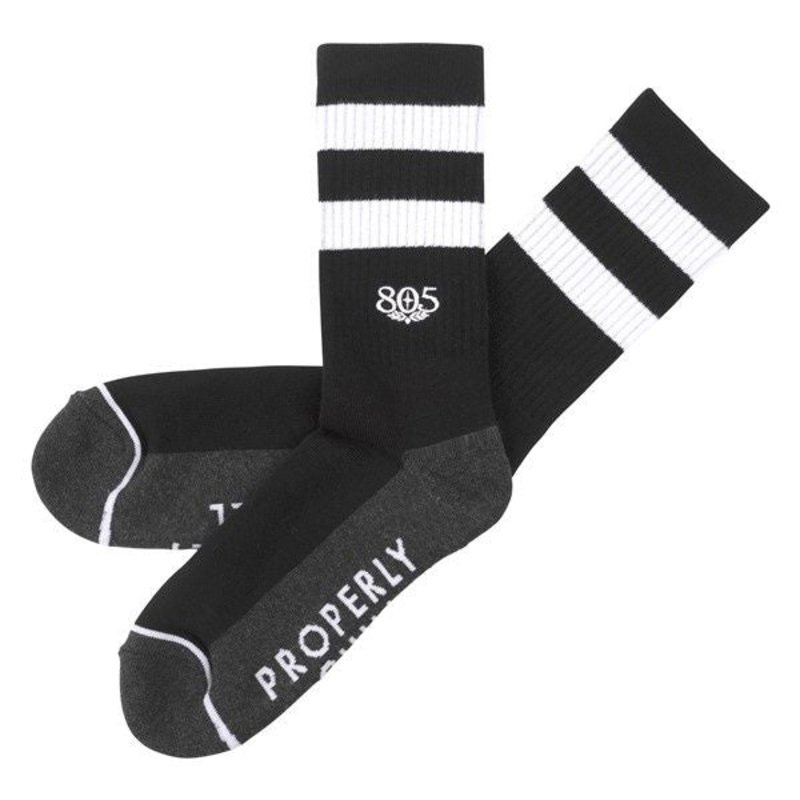 805 Proper Sock, Black