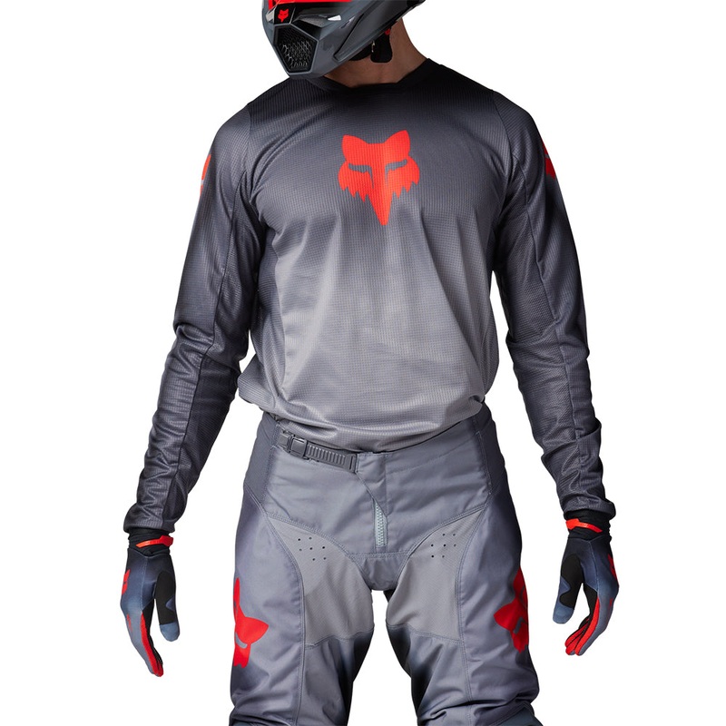 FOX 180 INTERFERE JERSEY [GREY/RED]