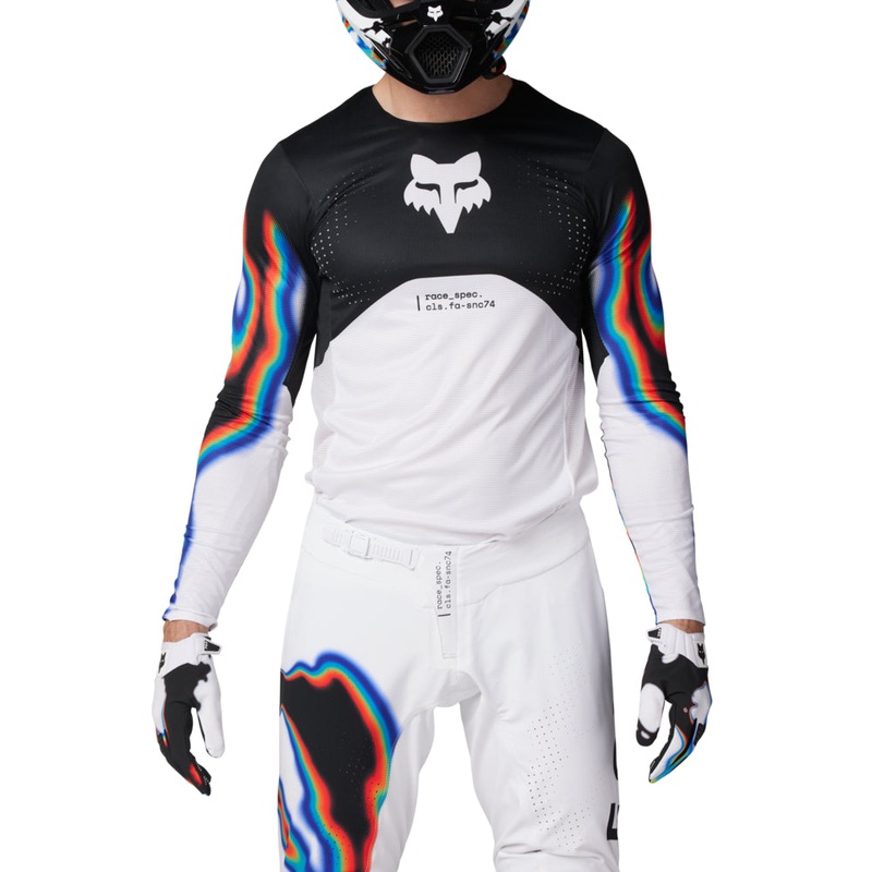 FOX FLEXAIR SCANS LE JERSEY [WHITE/BLACK]