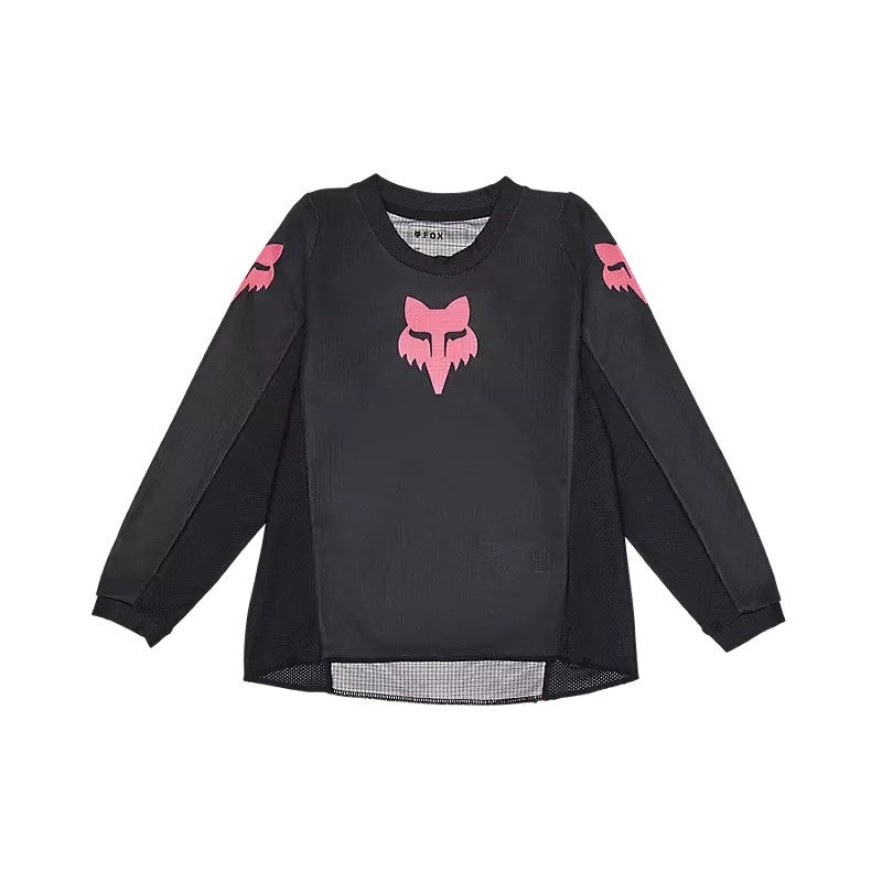 FOX KIDS GIRLS BLACKOUT JERSEY [BLACK/BLACK]