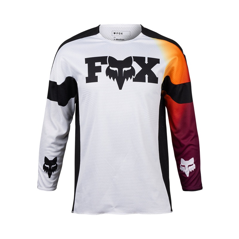 FOX YOUTH 360 STREAK JERSEY [WHITE]